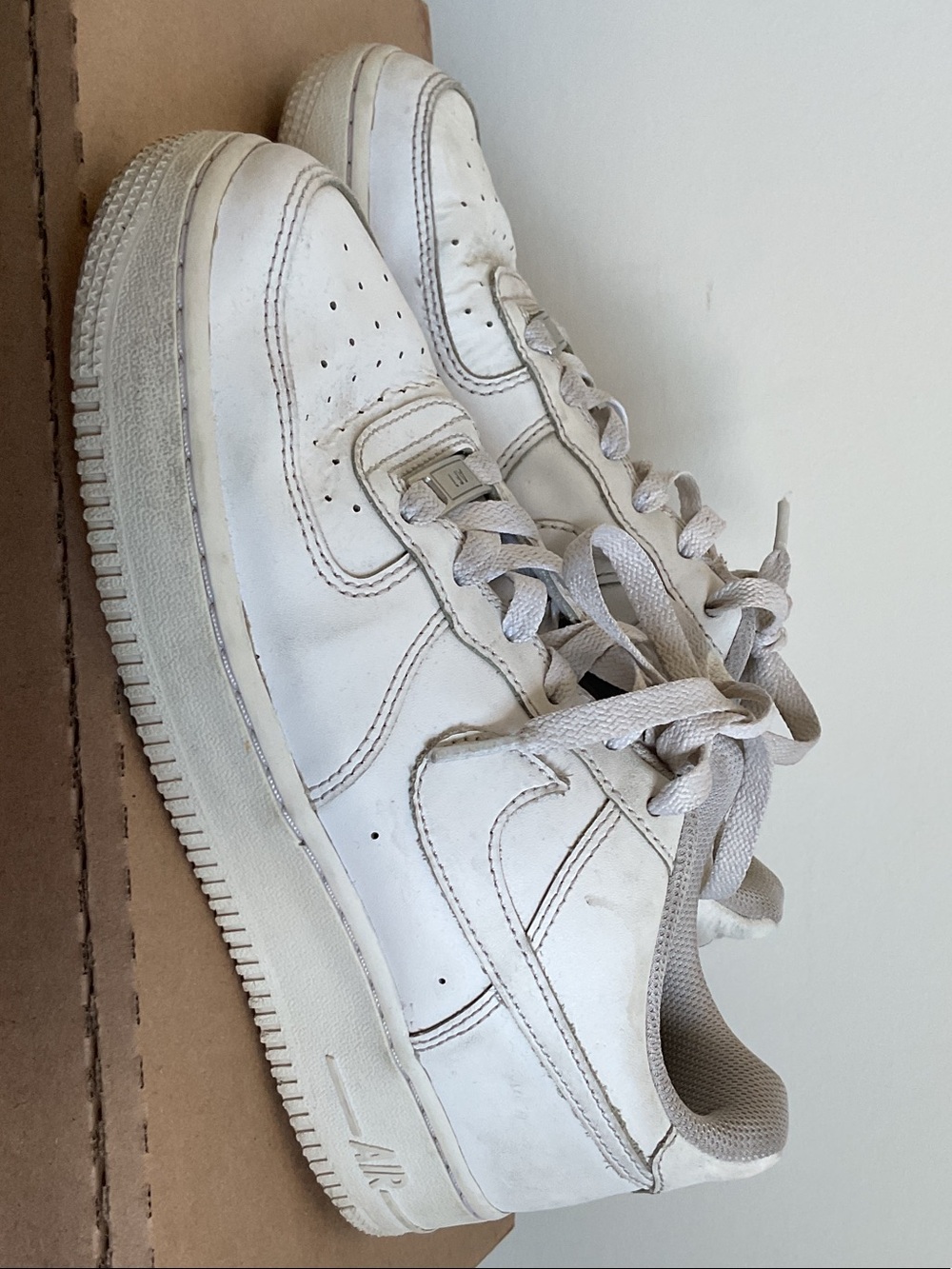 Nike White AF1 Sneakers